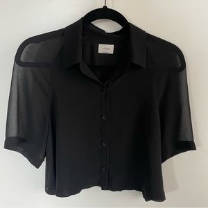 Aritzia Wilfred Black top